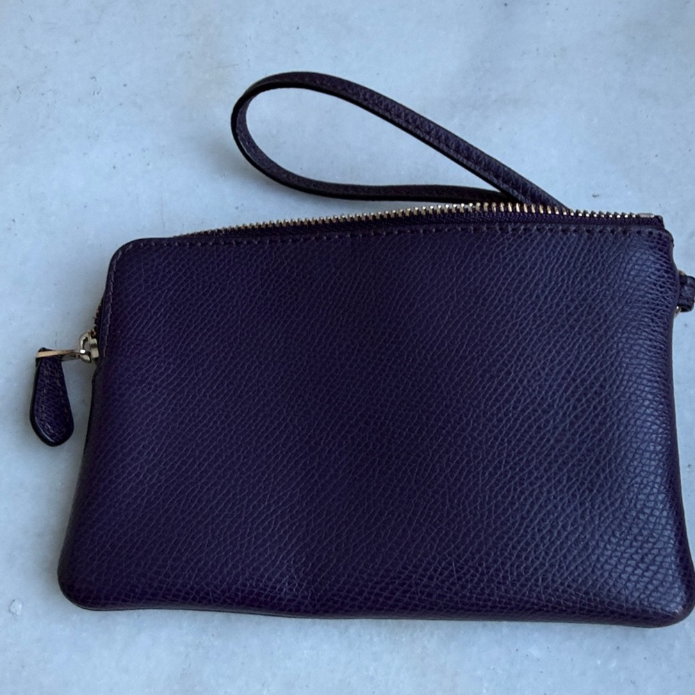 Coach Corner Zip Wristlet - Picture 5 of 5